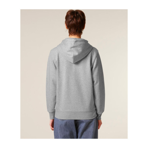 Connector 2.0 unisex medium fit mikina na zip s ka