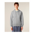 Connector 2.0 unisex medium fit mikina na zip s ka