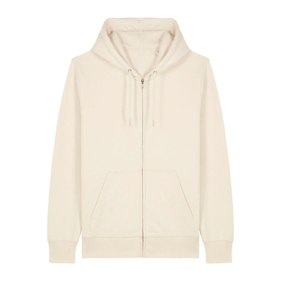 Connector 2.0 unisex medium fit mikina na zip s ka