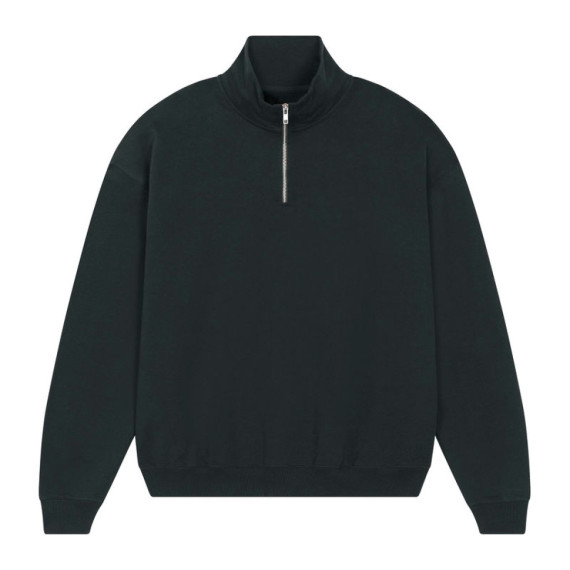 Miller Dry unisex boxy mikina se čtvrtinovým zipem