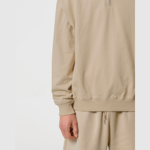 Miller Dry unisex boxy mikina se čtvrtinovým zipem