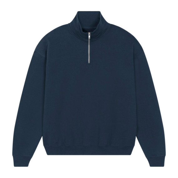 Miller Dry unisex boxy mikina se čtvrtinovým zipem