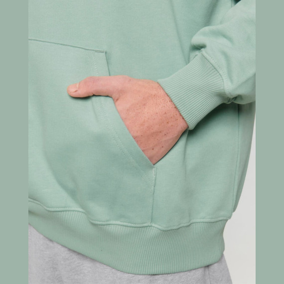 Cooper Dry unisex boxy mikina s kapucí