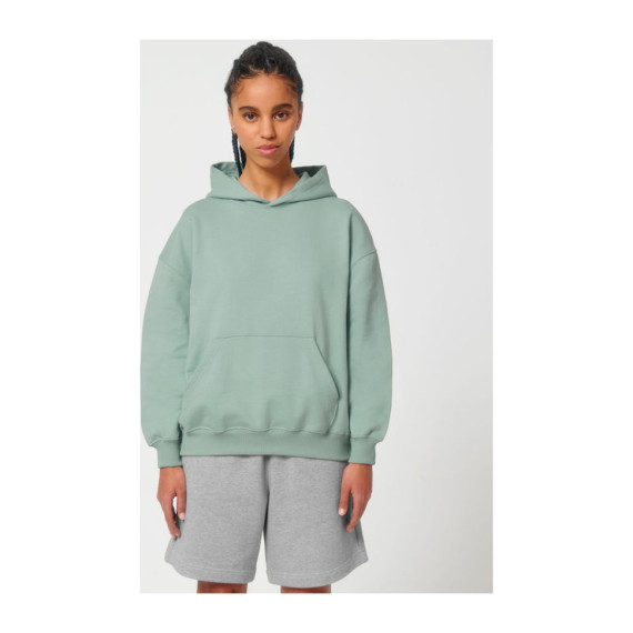 Cooper Dry unisex boxy mikina s kapucí