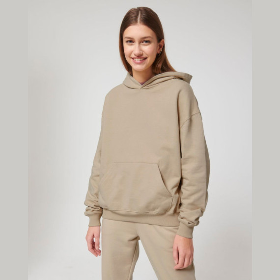Cooper Dry unisex boxy mikina s kapucí