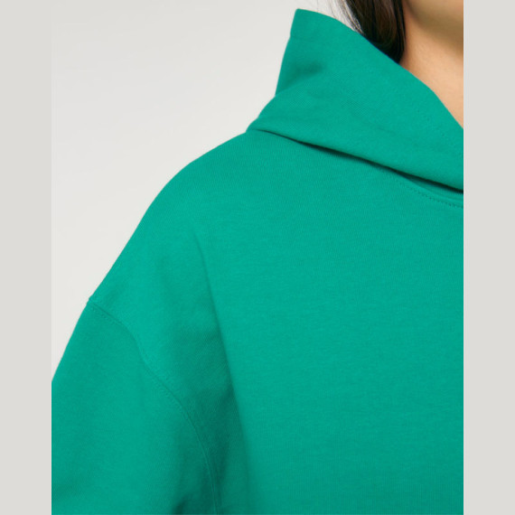 Cooper Dry unisex boxy mikina s kapucí