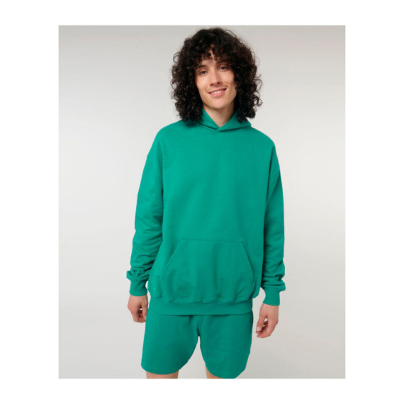 Cooper Dry unisex boxy mikina s kapucí
