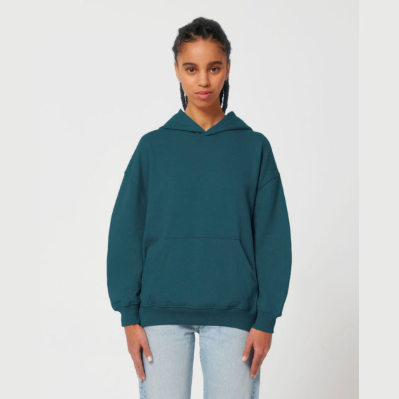 Cooper Dry unisex boxy mikina s kapucí