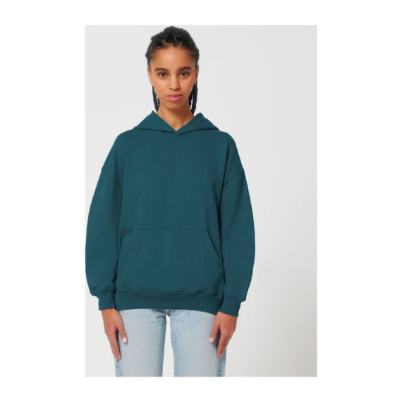 Cooper Dry unisex boxy mikina s kapucí