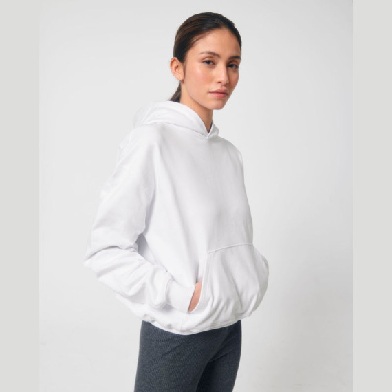 Cooper Dry unisex boxy mikina s kapucí