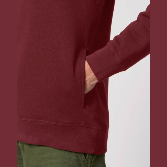 Sider unisex mikina s kapucí a bočními kapsami