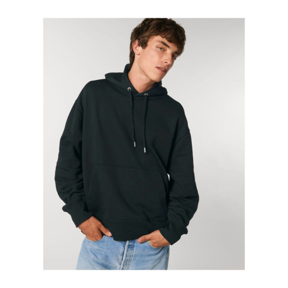 Slammer unisex uvolněná mikina s kapucí