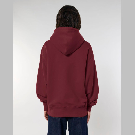 Slammer unisex uvolněná mikina s kapucí