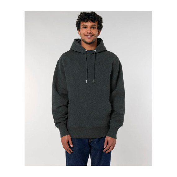 Slammer unisex uvolněná mikina s kapucí
