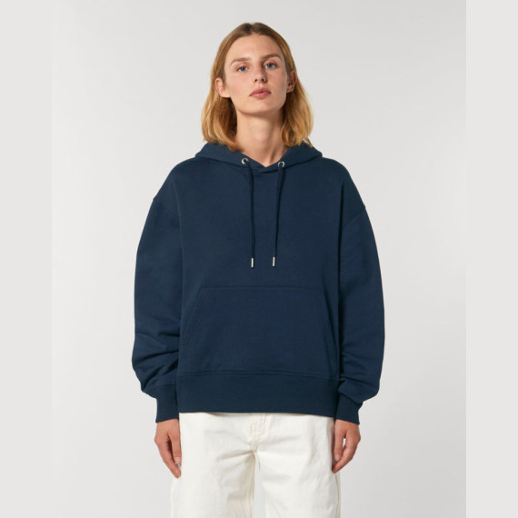 Slammer unisex uvolněná mikina s kapucí