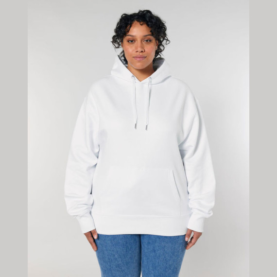 Slammer unisex uvolněná mikina s kapucí