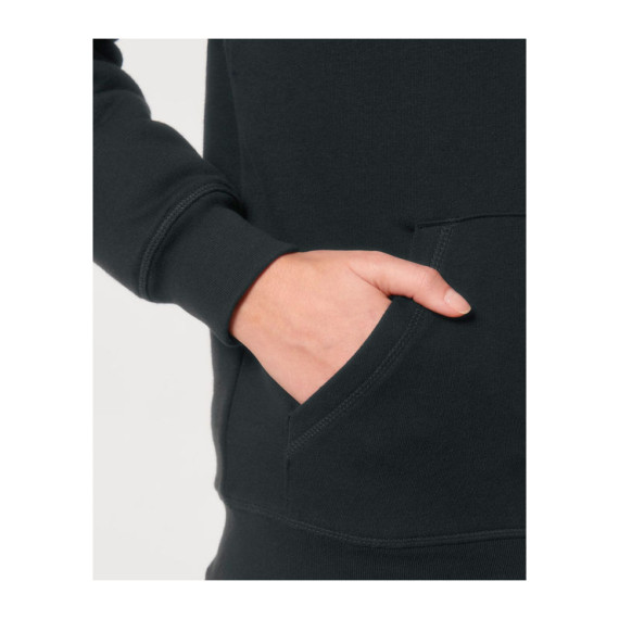 Hygger Sherpa unisex podšitá mikina na zip s kapuc