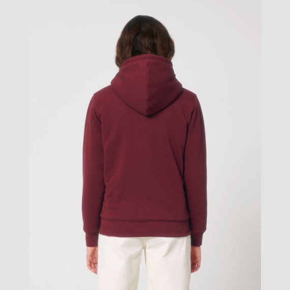 Hygger Sherpa unisex podšitá mikina na zip s kapuc