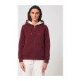 Hygger Sherpa unisex podšitá mikina na zip s kapuc