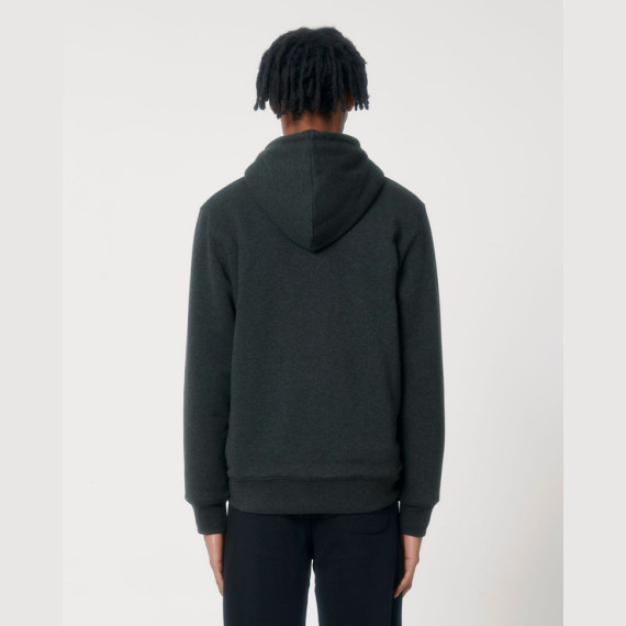 Hygger Sherpa unisex podšitá mikina na zip s kapuc