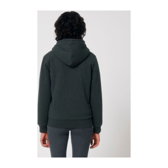 Hygger Sherpa unisex podšitá mikina na zip s kapuc