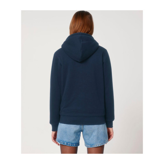 Hygger Sherpa unisex podšitá mikina na zip s kapuc