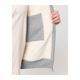 Hygger Sherpa unisex podšitá mikina na zip s kapuc