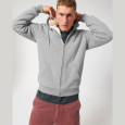 Hygger Sherpa unisex podšitá mikina na zip s kapuc