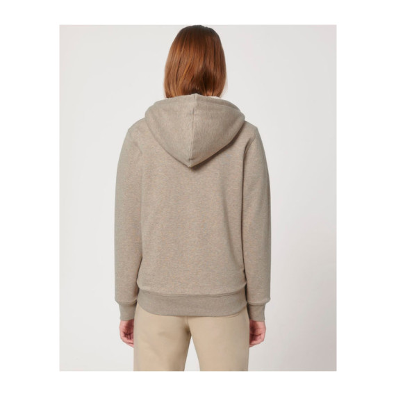Hygger Sherpa unisex podšitá mikina na zip s kapuc