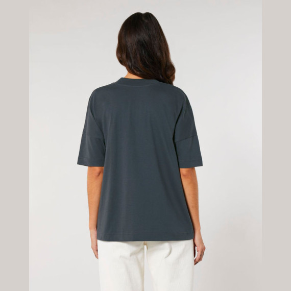 Blaster unisex oversized tričko s vysokým výstřihe