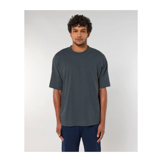 Blaster unisex oversized tričko s vysokým výstřihe