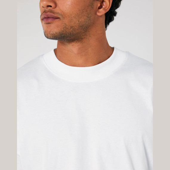 Blaster unisex oversized tričko s vysokým výstřihe
