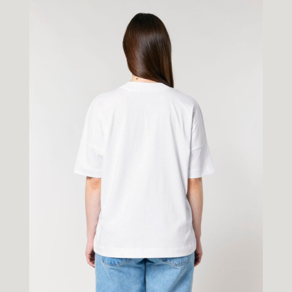 Blaster unisex oversized tričko s vysokým výstřihe
