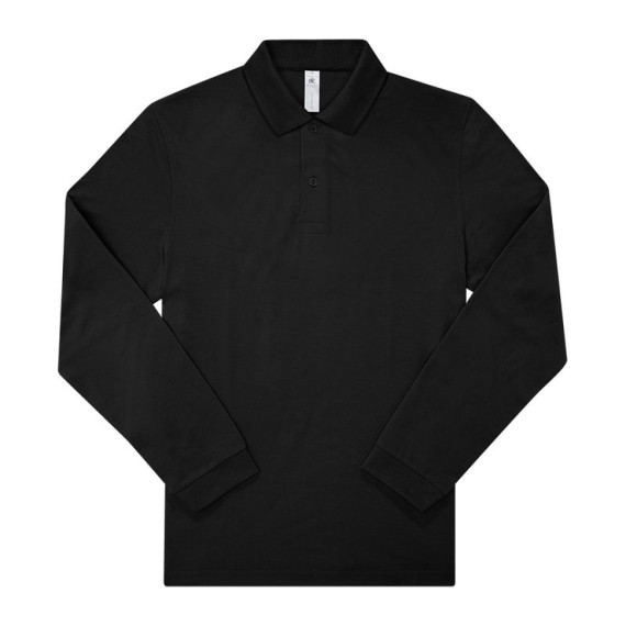 B&C My Polo 180 pánská polokošile s dlouhým rukáve