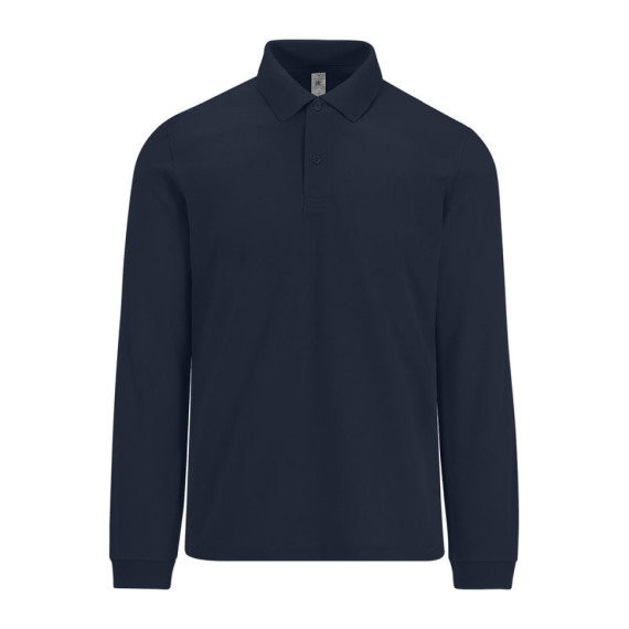 B&C My Polo 180 pánská polokošile s dlouhým rukáve