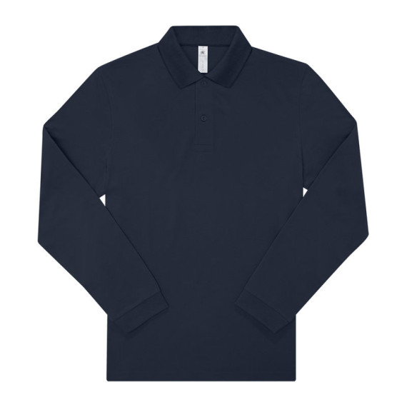 B&C My Polo 180 pánská polokošile s dlouhým rukáve