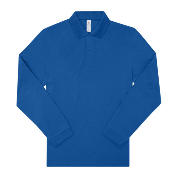 B&C My Polo 180 pánská polokošile s dlouhým rukáve