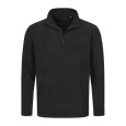 Unisex fleecový pulovr s polovičním zipem Classic