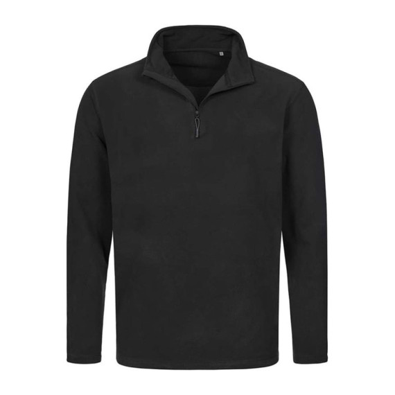 Unisex fleecový pulovr s polovičním zipem Classic