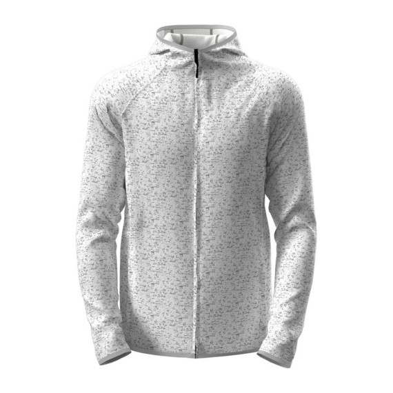 Unisex bunda z pleteného fleecu s kapucí Lux