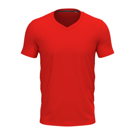 Unisex tričko Stretch-T s výstřihem do V