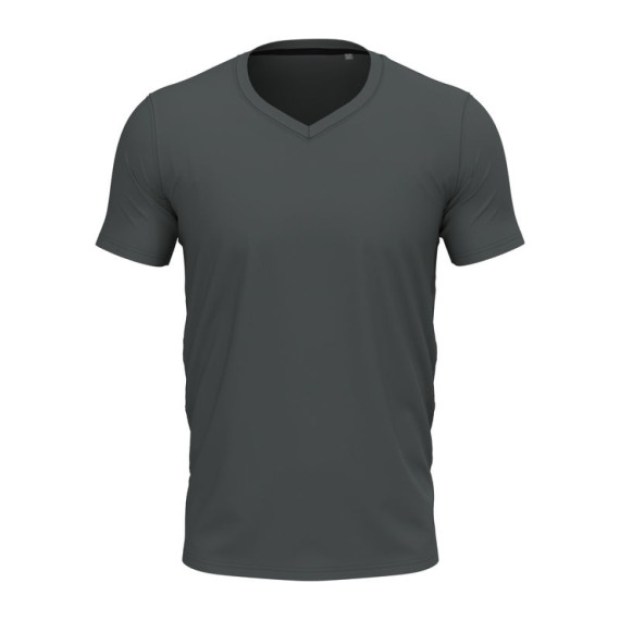 Unisex tričko Stretch-T s výstřihem do V