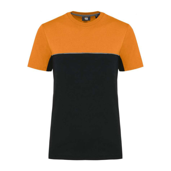 Unisex ekologické dvoubarevné tričko s krátkým ruk