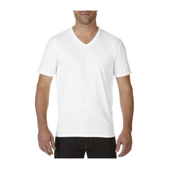 PREMIUM COTTON® — dospělé tričko s výstřihem do V