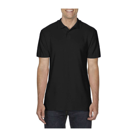SOFTSTYLE® POLO PRO DOSPĚLÉ S DVOJITÝM PIQUÉ