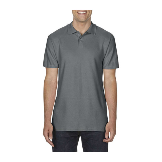 SOFTSTYLE® POLO PRO DOSPĚLÉ S DVOJITÝM PIQUÉ