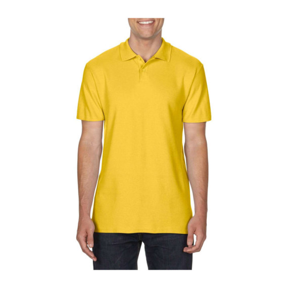 SOFTSTYLE® POLO PRO DOSPĚLÉ S DVOJITÝM PIQUÉ
