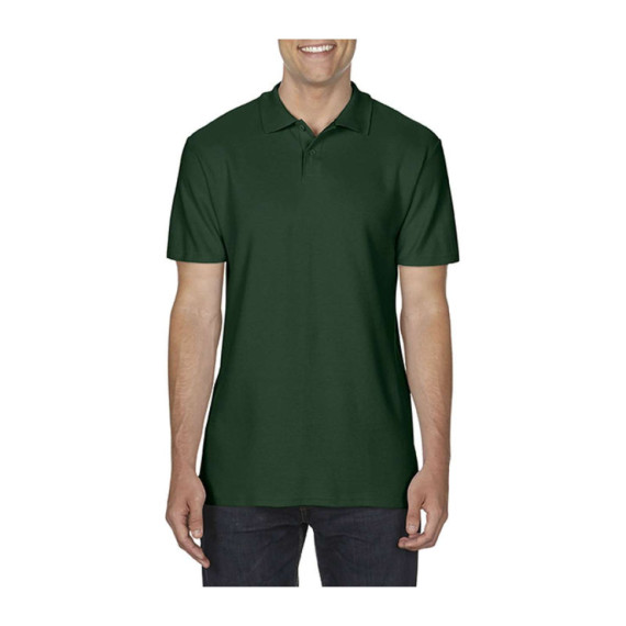 SOFTSTYLE® POLO PRO DOSPĚLÉ S DVOJITÝM PIQUÉ