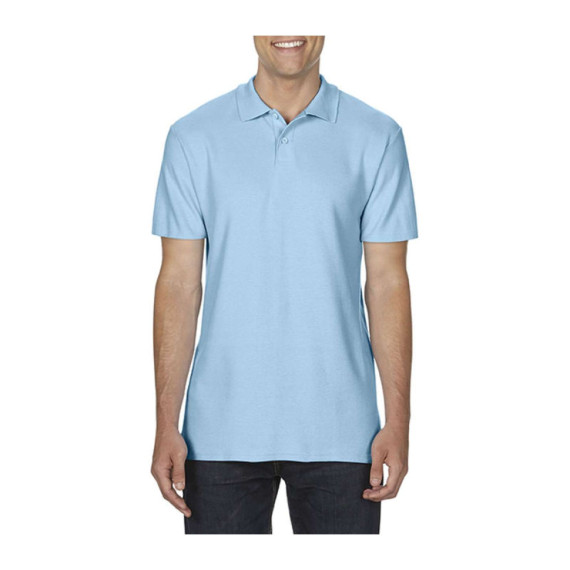 SOFTSTYLE® POLO PRO DOSPĚLÉ S DVOJITÝM PIQUÉ