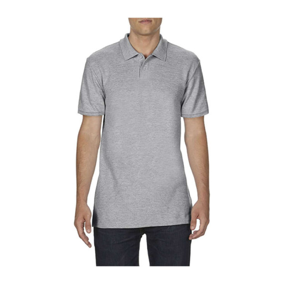 SOFTSTYLE® POLO PRO DOSPĚLÉ S DVOJITÝM PIQUÉ